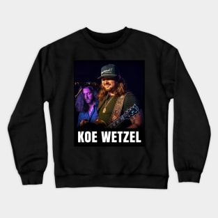 Mens Funny Koe Wetzel Gift For Music Fans Crewneck Sweatshirt